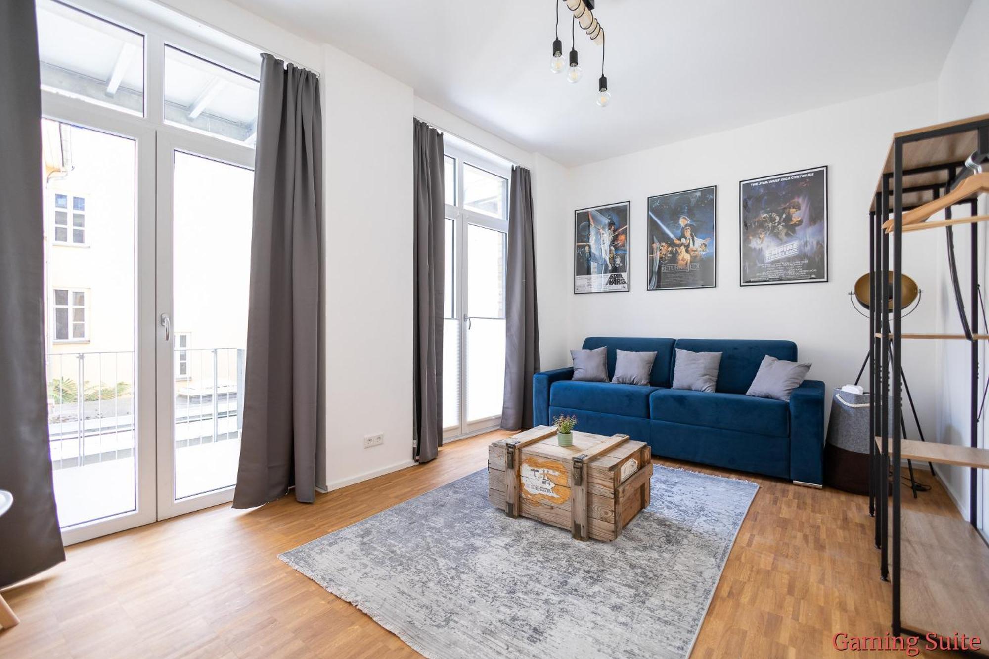 Ko-Living - Beatles Und Banksy Suites & Studios Am Eselsbrunnen - Altstadt - Kueche Halle  Kültér fotó